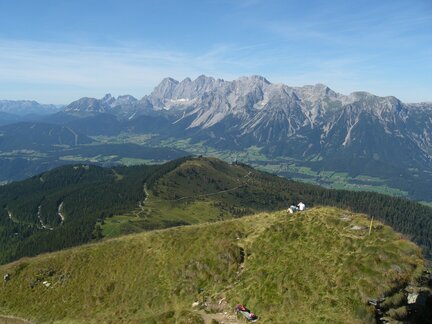View of the Dachstein from the Reiteralm CIMG3398